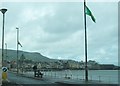 The village of Carnlough from Bay Road