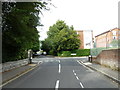 Crossroads of Church Road and Weston Grove Road