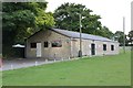 Pavilion at the sports ground