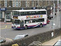 NS6170 : Bus on Kirkintilloch Road (A803) by Andrew Reid