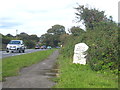 Milestone beside the A30 between Crowlas and Cockwells