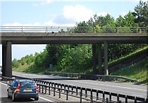 TL5039 : Strethall Road bridge, M11 by N Chadwick