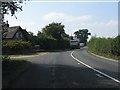 A44 at the entrance to Moor Court