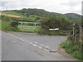 The junction of the Upper and Lower Knockbarragh Roads