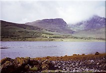 NG5721 : Looking across Loch Slapin by Russel Wills