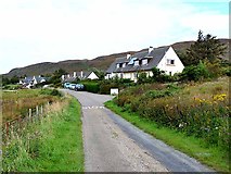NM4963 : Houses on Pier Road, Kilchoan by Oliver Dixon