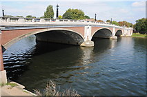 TQ1568 : Hampton Court Bridge by Philip Halling