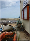 NZ7818 : Staithes Harbour Office by pam fray