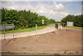 Road off the A11 near Waterhall Farm