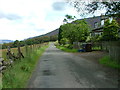 NN5922 : South Loch Earn road at Carstran by Dave Fergusson