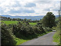 View towards the sharp double bend in the Lower Knockbarragh Road