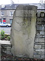 C2221 : An Leannan (Leannan River) carved stone, Ramelton by Kenneth  Allen