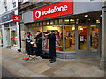 SU4829 : Winchester - Vodafone Shop by Chris Talbot