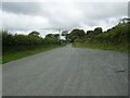 Passing place on a single track road