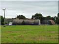 Nissen huts at Swallows Farm