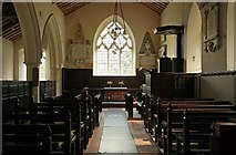 TG0829 : St Andrew, Thurning - East end by John Salmon