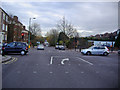 Junction of Brent Street and Green Lane, Hendon