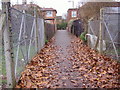 Footpath to Booth Road from Silkstream Park