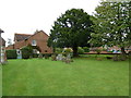 Looking across St Nicholas Churchyard towards the rectory