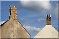 Gable ends and chimneys in Eyemouth