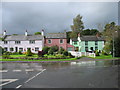 Colourful cottages in Caldbeck