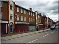 The shops on Caroline Street, Hull