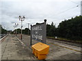 Hanwell railway station sign