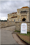 TQ8353 : Entrance to Leeds Castle, Kent by Christine Matthews