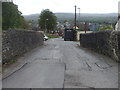 Bridge over dismantled railway, Bedwas