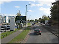 Stratford Road (A34) approaching Marshall Lake Road (B4102)