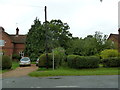 Footpath to Grange Farm opposite St Peter