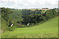 Tottiford Farm above the Beadon Brook valley 