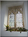 SP9019 : St Mary the Virgin Mentmore- rectangular window by Basher Eyre