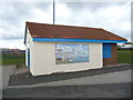 Building adjacent to the Marine Lake in Rhyl