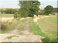 Farm track off the A639