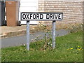 Oxford Drive sign