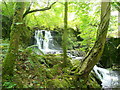 Waterfall below Pont-rhyd-goch