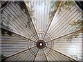 Ceiling of the Birdcage Room, Grovelands House, London N14