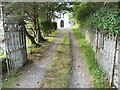 Wrought iron gates in Llangrannog