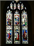 SU1868 : Stained glass window (3 of 5) St Peter's Church, Marlborough by Brian Robert Marshall