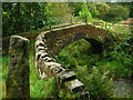 Footbridge at Lumb Foot