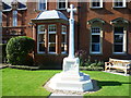 The war memorial at Dulwich Hospital