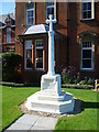 The war memorial at Dulwich Hospital