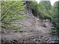 Eroded bank of the Murk Esk