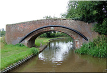 SJ9923 : Bridge No 75 north of Great Haywood, Staffordshire by Roger  D Kidd