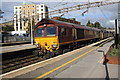 Triple-headed charter train approaches Watford Junction