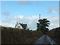 Road passing New Crockernhayes