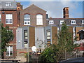 Modern housing on Malthouse Lane