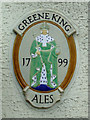 Greene King Ales plaque