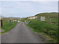 Beach access road, Bhatarsaigh